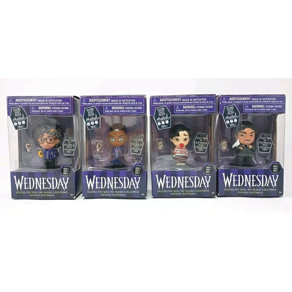 Wednesday Collectible Animation Mini Figurines Series 1 Boxed Set